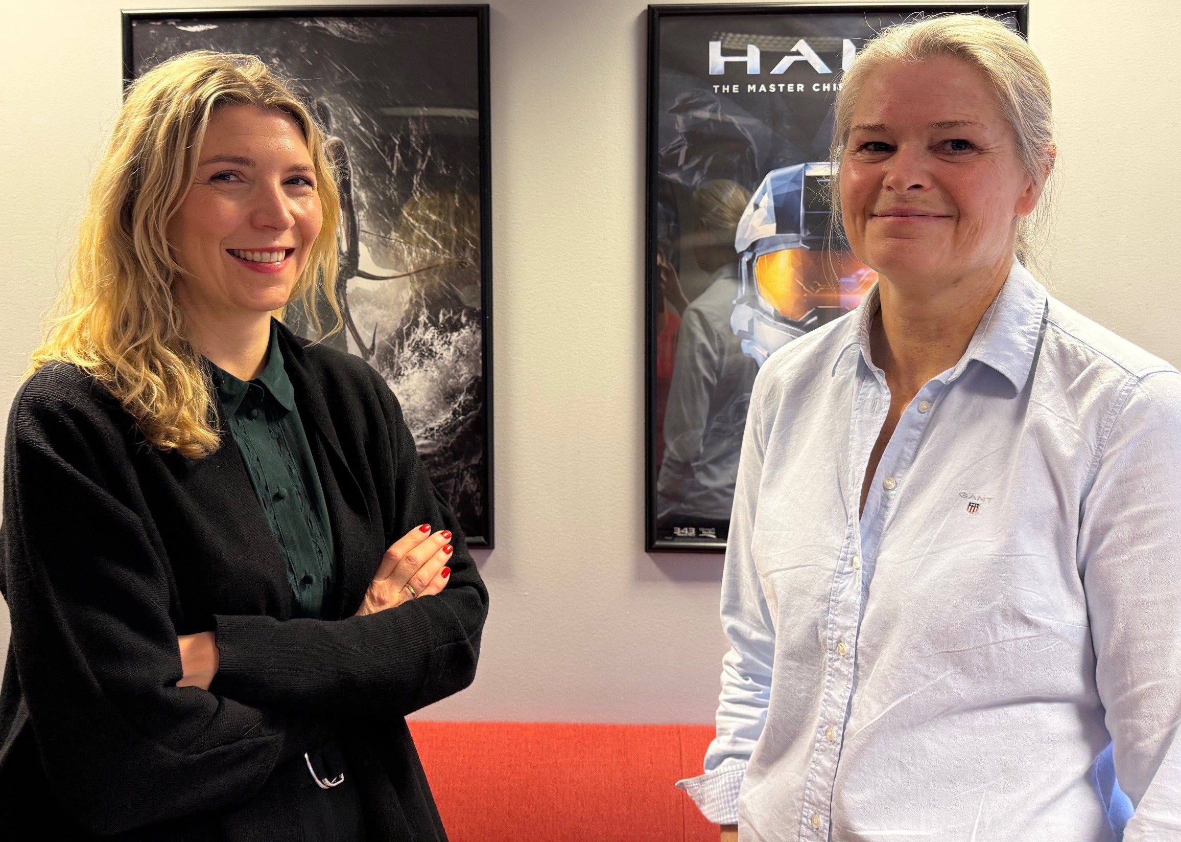 Maria Walberg, direktør Nav Oslo, og Trude Jesting, leder på IKT-huset.